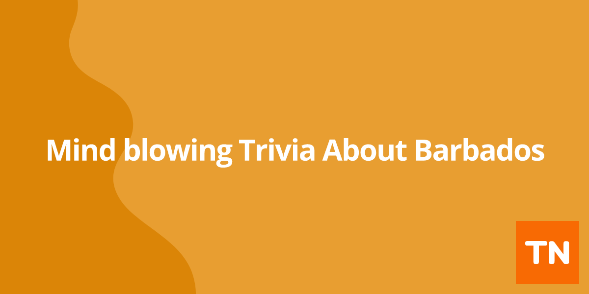Mind blowing Trivia About Barbados 🇧🇧