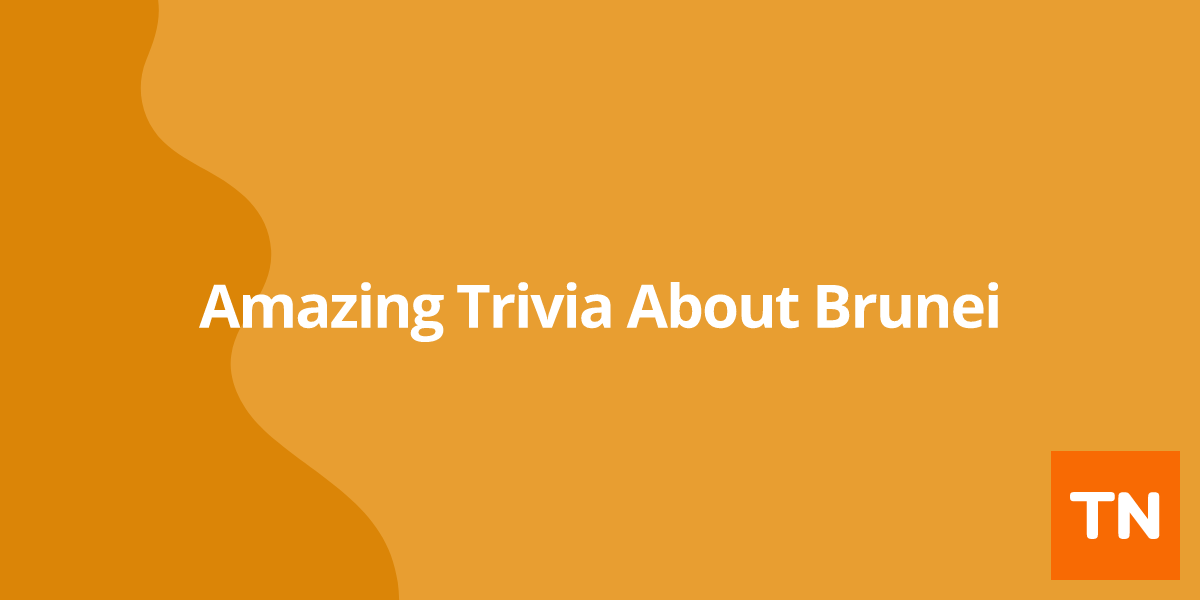 Amazing Trivia About Brunei 🇧🇳