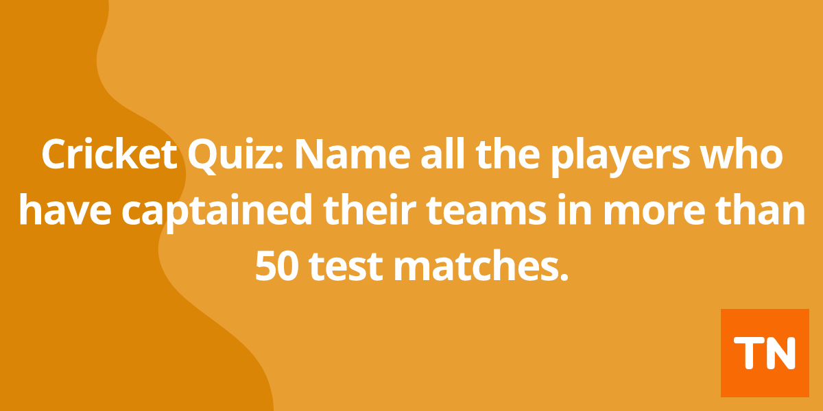 Cricket Quiz: Name all the players who have captained their teams in more than 50 test matches.