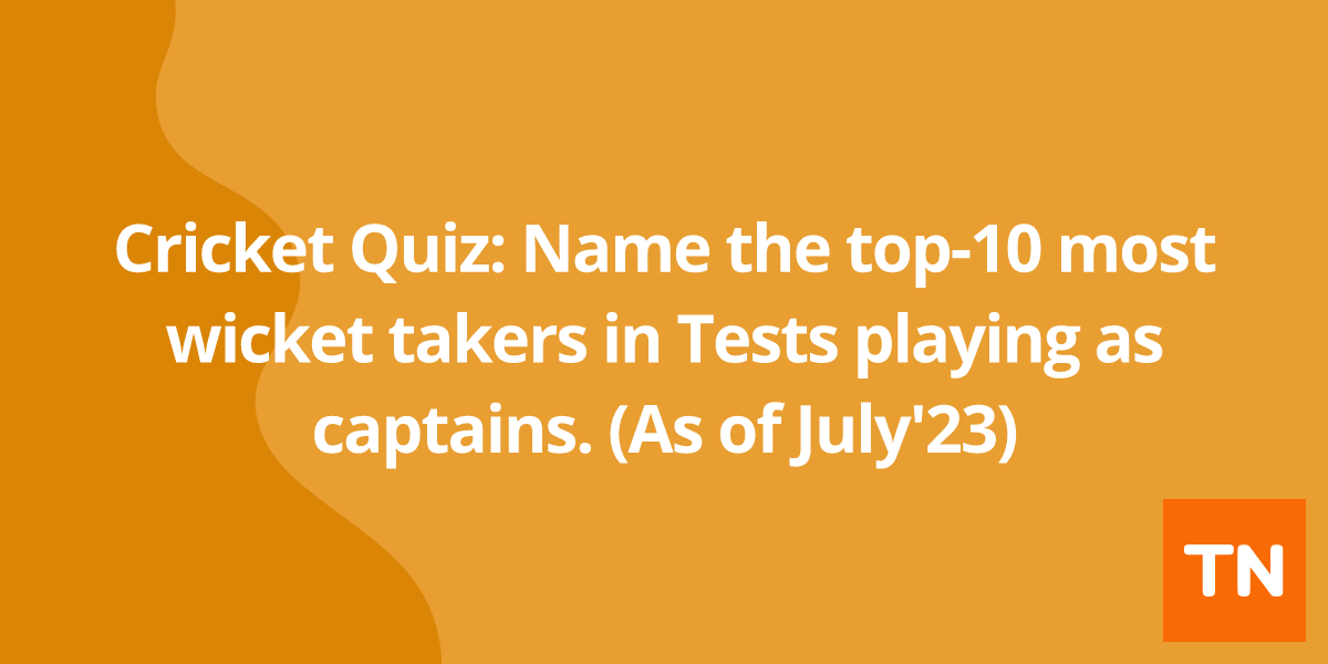 Cricket Quiz: Name the top-10 most wicket takers in Tests playing as captains. (As of July'23)